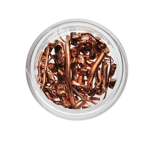 Copper Element Round - Filled Container