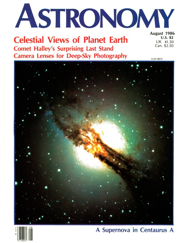 Astronomy August 1986