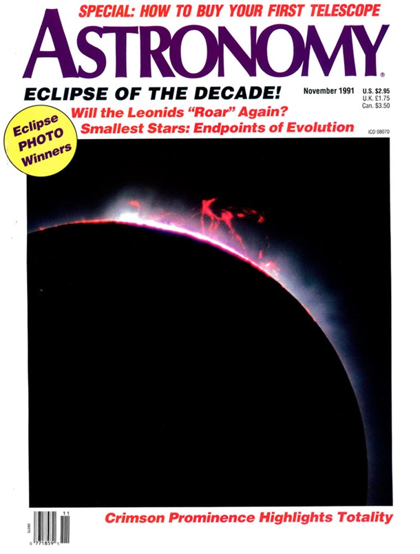 Astronomy November 1991