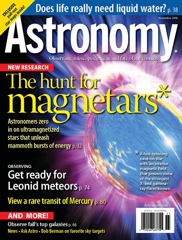 Astronomy November 2006