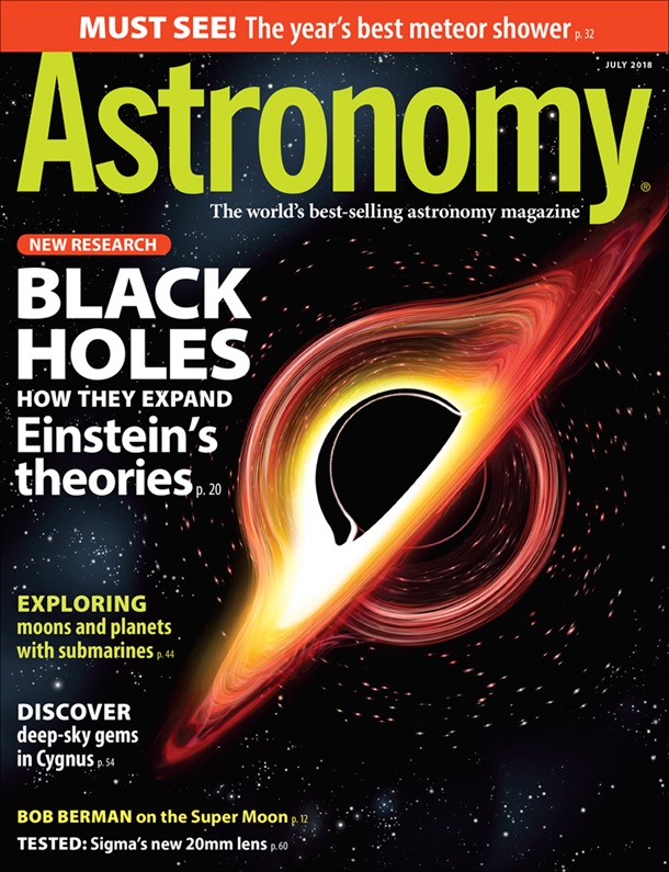 Astronomy July 2018