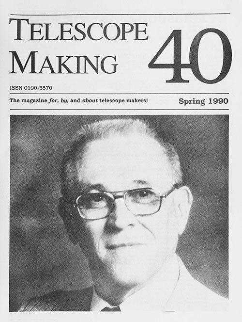 Telescope Making No. 40 (Spring 1990)