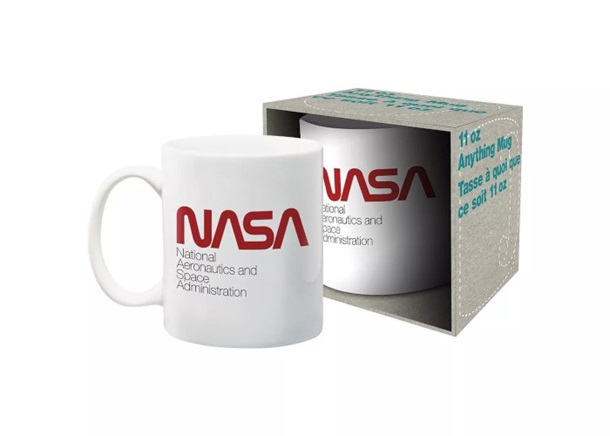 NASA Classic Worm Logo Mug