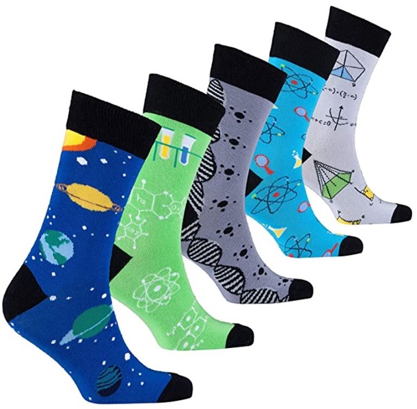 Science Socks Gift Box - Set of 5