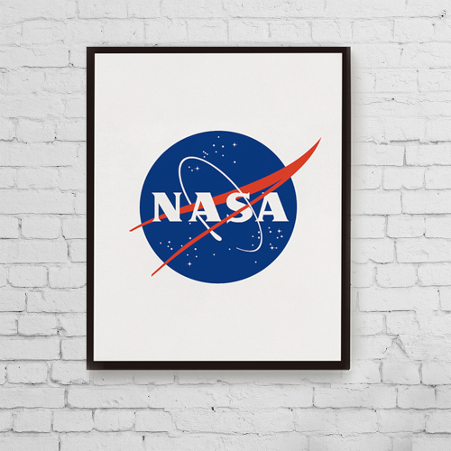 AstroReality NASA Framed Canvas