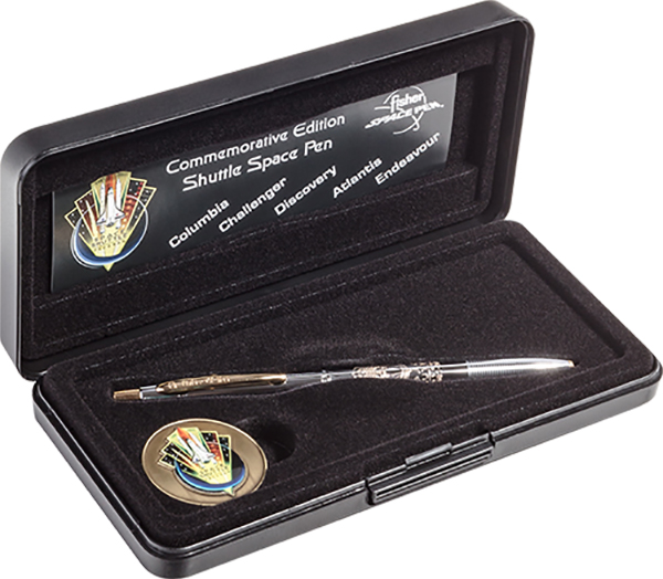 Fisher Commemorative Edition Shuttle Space Pen & Coin Set