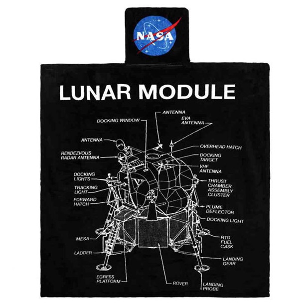 NASA Lunar Module Pocket Throw