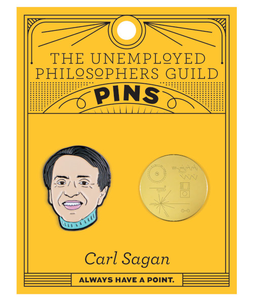 Carl Sagan Pin Set