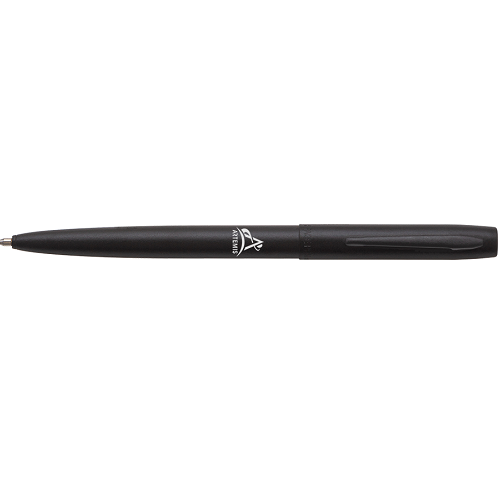Fisher Cap-O-Matic Space Pen with Artemis Logo - Black Matte