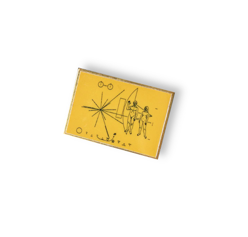 Pioneer Plaque Pin