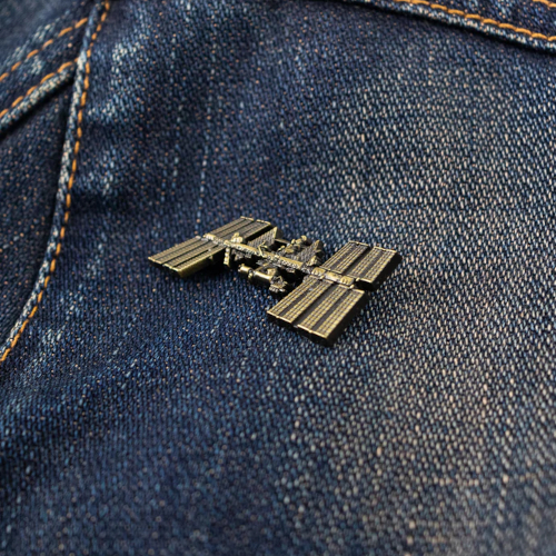 International Space Station Pin