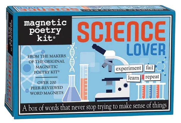 Magnetic Poetry - Science Lover