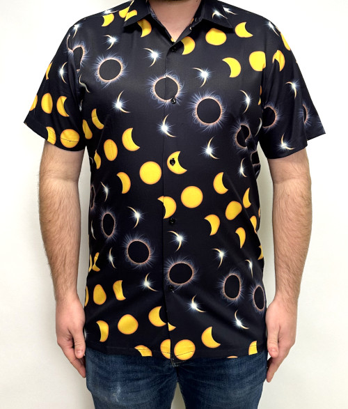 Solar Eclipse Button Down Shirt