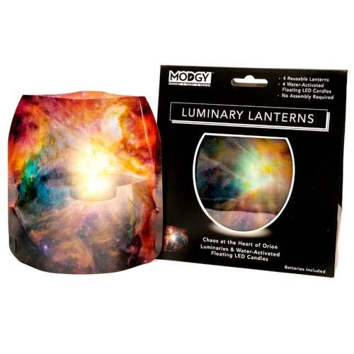 Chaos At the Heart of Orion Luminaries - Set of 4