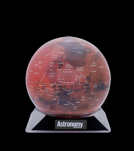 6" Mars Globe
