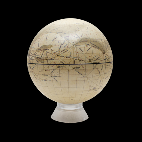 6" Percival Lowell Mars Globe
