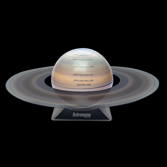 6" Saturn Globe