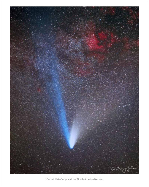 Comet Hale-Bopp Print