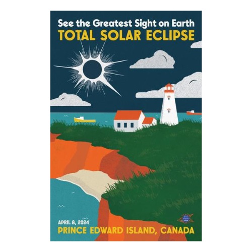 Prince Edward Island Eclipse Poster