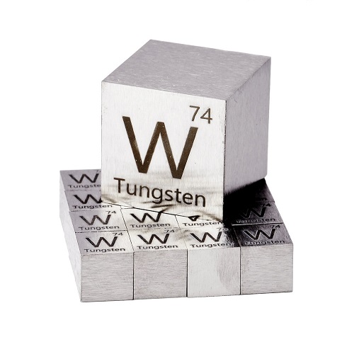 Tungsten 10mm Metal Cube