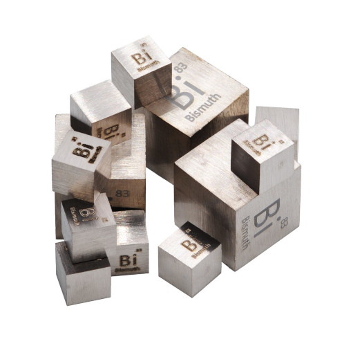 Bismuth 10mm Metal Cube