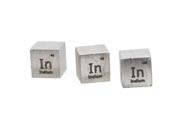 Indium 10mm Metal Cube