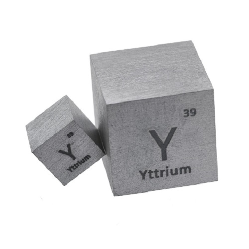 Yttrium 10mm Metal Cube