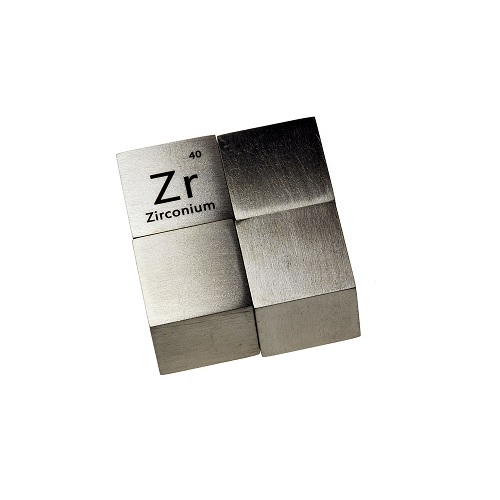 Zirconium 10mm Metal Cube