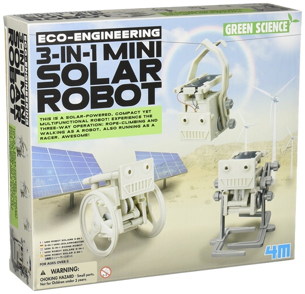 Green Science 3-in-1 Mini Solar Robot Kit 