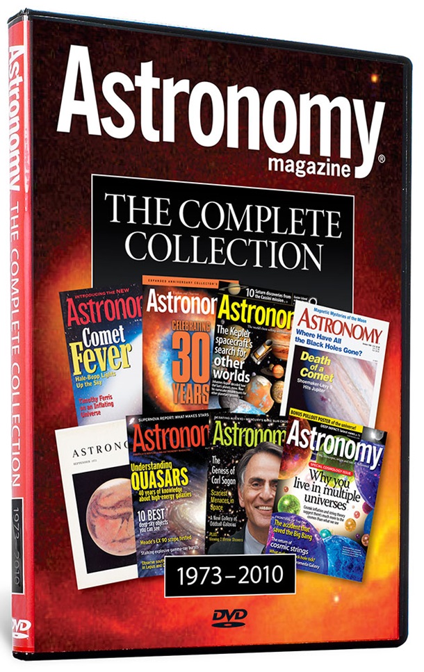 Astronomy Magazine: The Complete Collection 1973-2010 on DVD-ROM