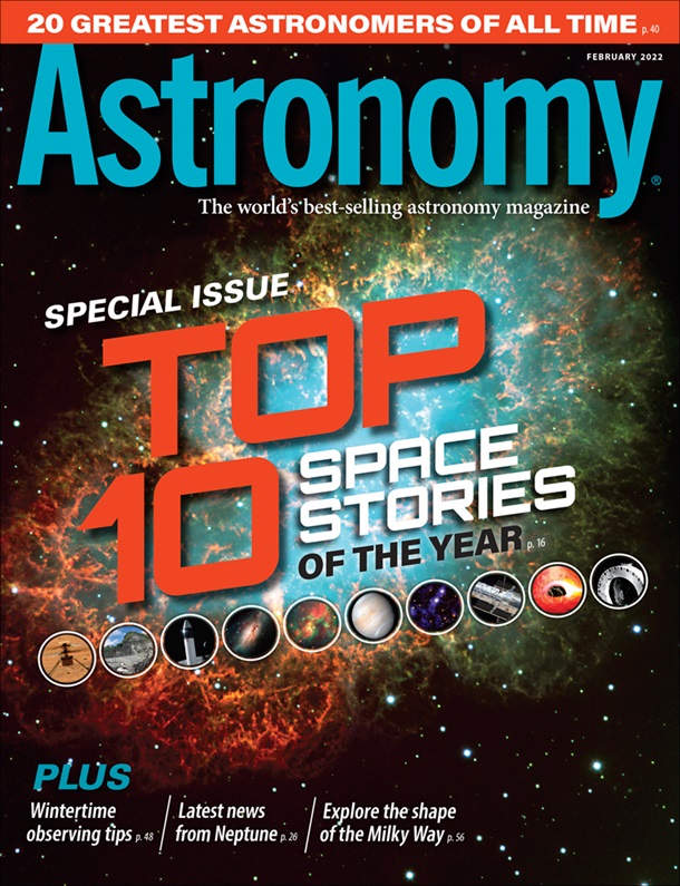 Astronomy February 2022