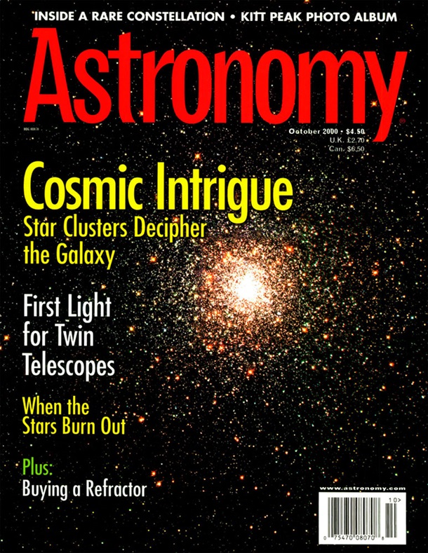 Astronomy October 2000