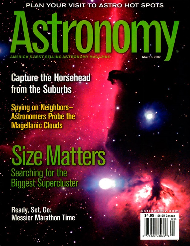 Astronomy March 2002