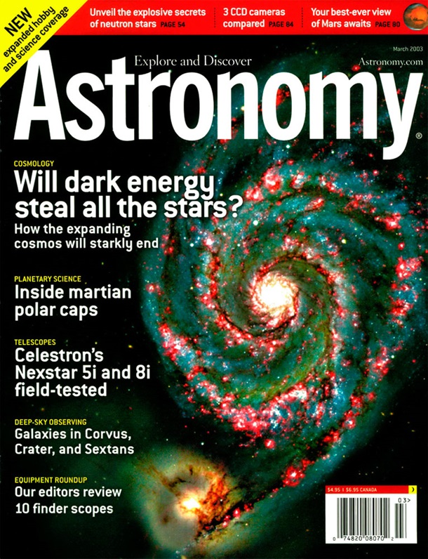 Astronomy March 2003