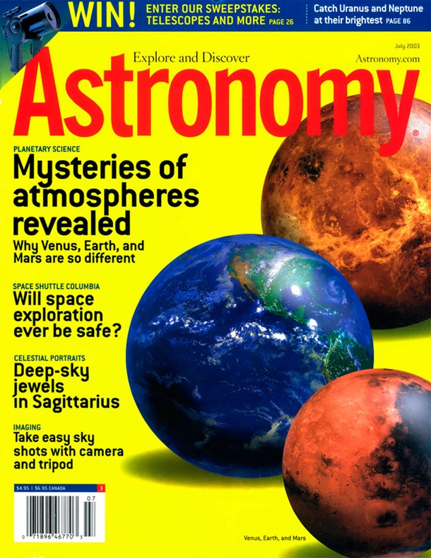 Astronomy July 2003
