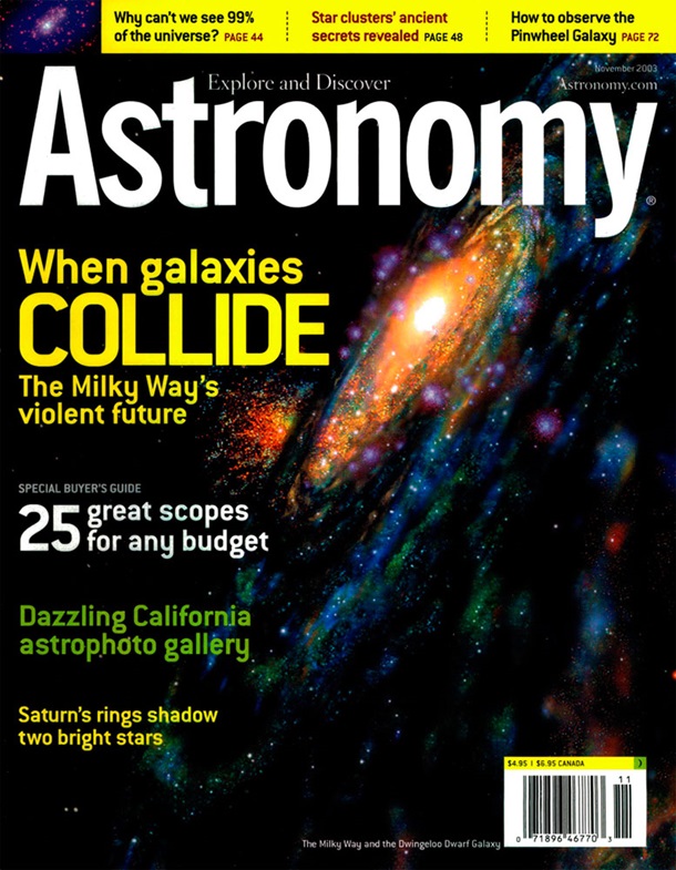 Astronomy November 2003