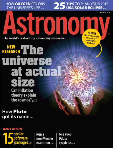 Astronomy March 2016
