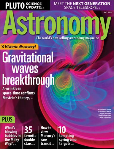Astronomy May 2016