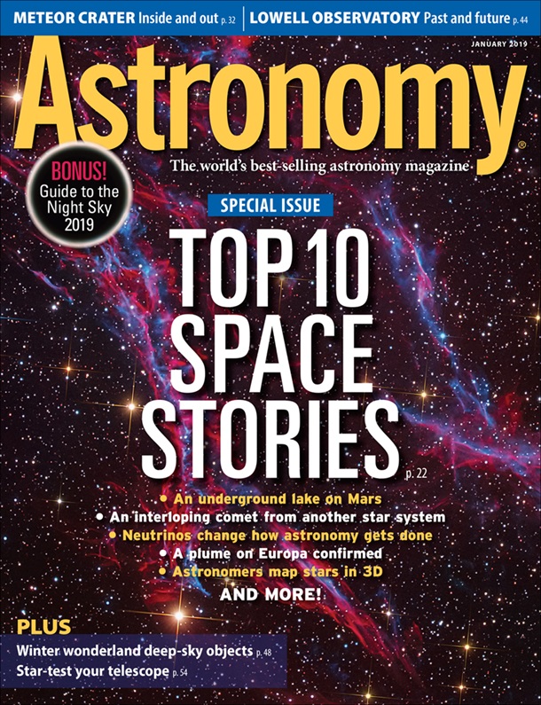 Astronomy January 2019