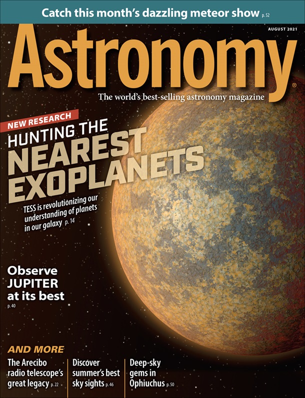 Astronomy August 2021