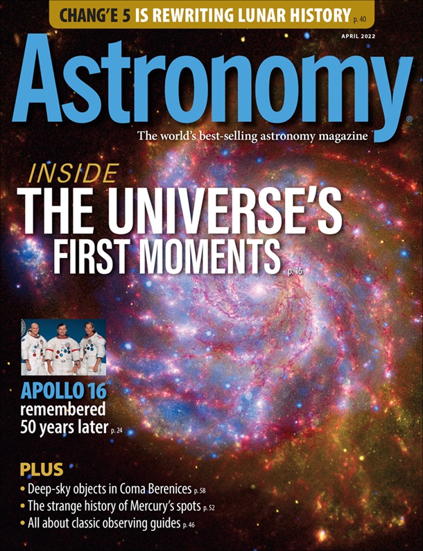 Astronomy April 2022