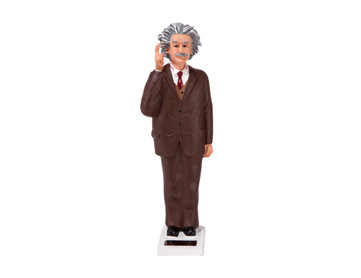 Einstein Solar Figurine