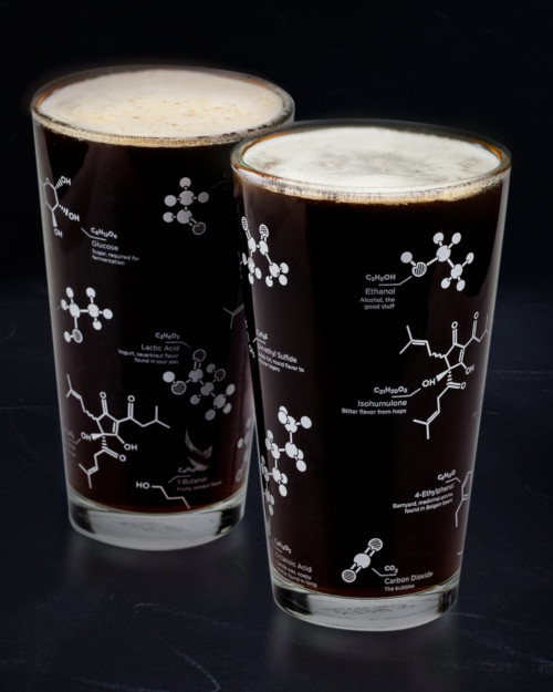 The Science of Beer - Chemistry Pint Glass Set