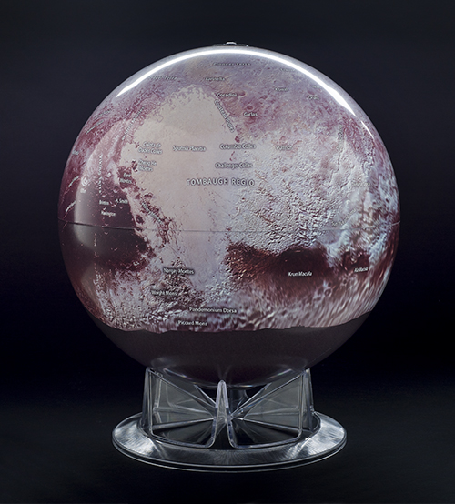 Pluto Globe - 12-inch