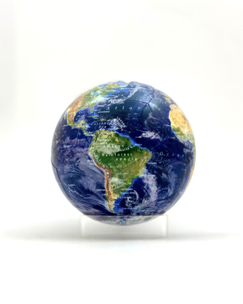 Snapspheres Blue Marble Earth Globe - 4in