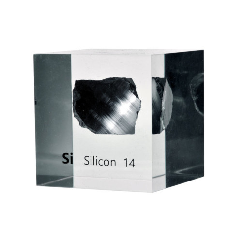 Silicon 50mm Lucite Cube