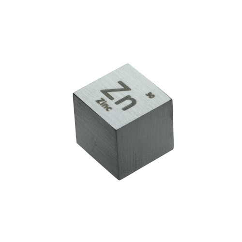 Zinc 10mm Metal Cube