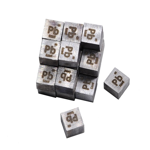 Lead 10mm Metal Cube