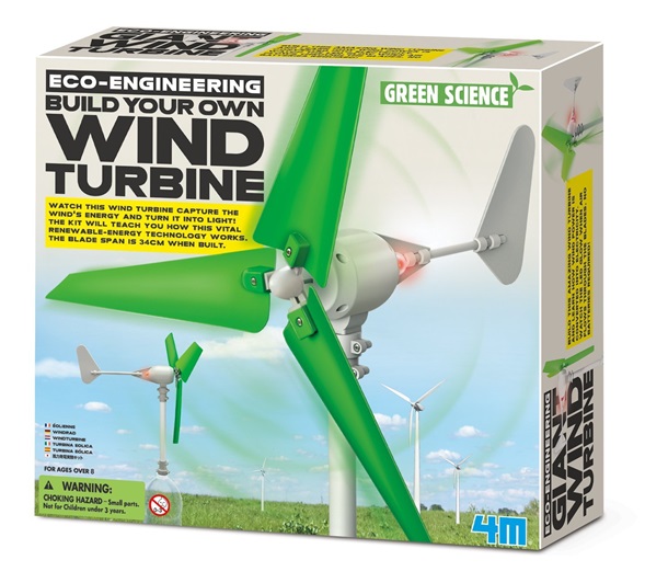 Green Science Build Your Own Wind Turbine Kit
