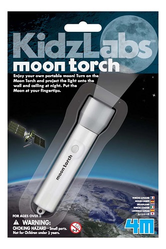 4M Kidz Labs Mini Moon Torch